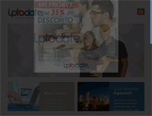 Tablet Screenshot of cursouptodate.com.br